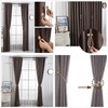 4 Pack Magnetic Curtain Tiebacks, Buckles, Holders, Hooks, Clip for