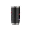 Dino with Fire Fighter Helmet Stainless Steel Insulated Tumbler