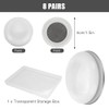 Pack of 8 Magnets Shower Curtain Weights Curtain Weights Round