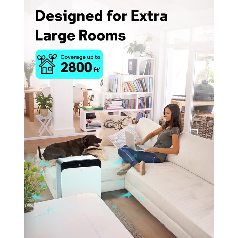 Leemone CP7i Replacement Filter Compatible with Blueair Classic Pro CP7i