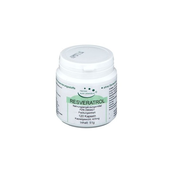Hannes Pure Resveratrol Complex Vegi Capsules 120 cap