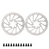Disc Brakes Disc Brake Rotor, Pack of 2, Breathable, Abrasion