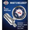 McKillans® High Pressure Washer Gauge - Push-to-Connect 3/8" Automatic Quick