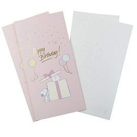 Frontier Snoopy Celebration Bag, Birthday Gift, Envelope Type, Includes Envelopes, Peanuts Character