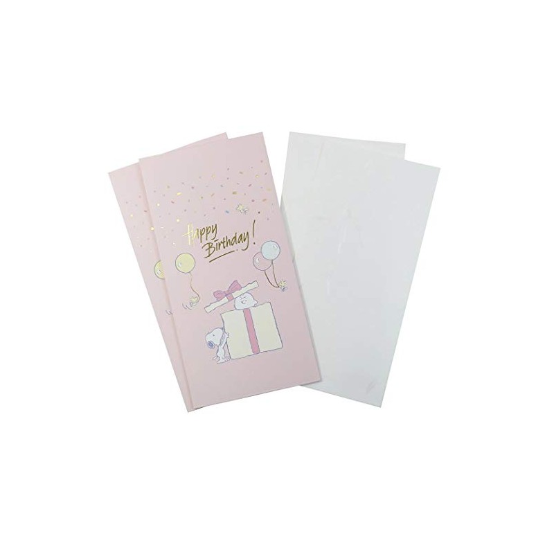 Frontier Snoopy Celebration Bag, Birthday Gift, Envelope Type, Includes Envelopes,