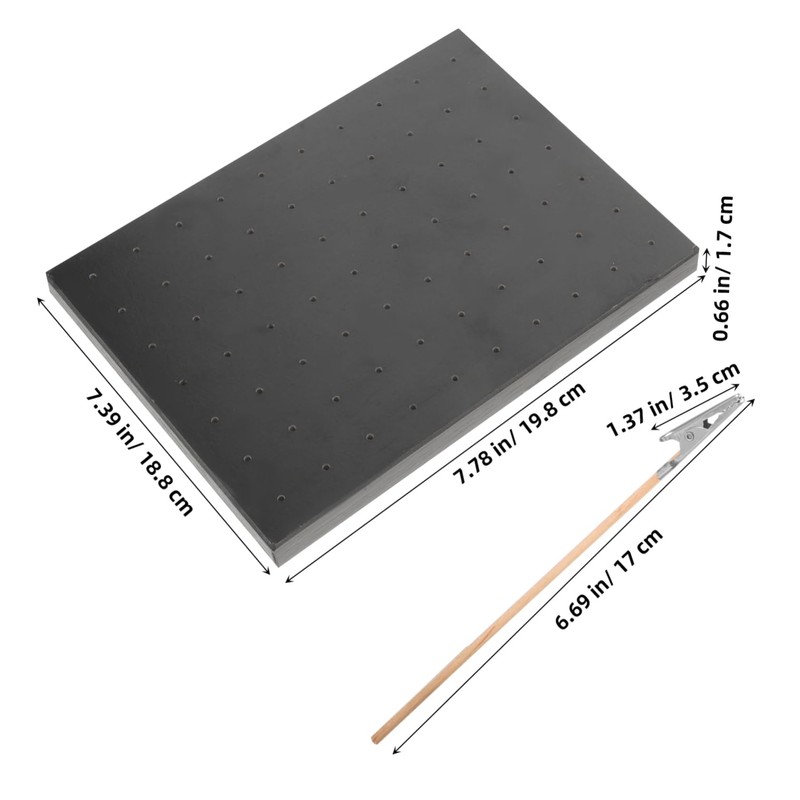 LALAFINA DIY Coloring Clip Base 1 Set Model Painting Stand
