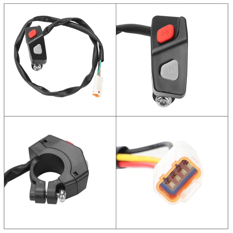 Cylemoto 2 Buttom Start Switch Engine Stop Button Kill Switch