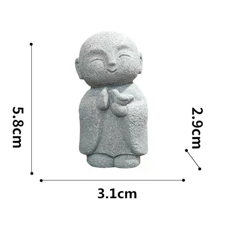Jizo-san Osho Zen Meaning Cute Prayer Healing God Granite Religious