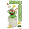 Oscar The Grouch Dimensional Stickers