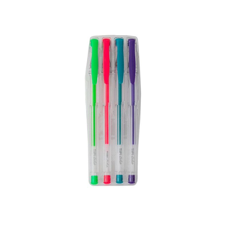 Set of 4 Coloured Pens - Do Your Best