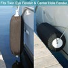 Boat Fender Covers 8"x22" Fender Covers Marine Boat Bumper Sleeves