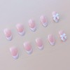 Press On Nails, Beauty Pattern Summer Cute Glue on Nails,