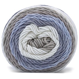 Cotton for Crocheting, Colour Gradient, Soft, 100 g (100 g x 1), Crochet Cotton, Thick Yarn, Soft Cotton for Crocheting, Colour Gradient, Colourful Cotton Weaving, Cotton for Scarf for Knitting