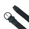 CTM® Men's Elastic Braided Belt with Covered Buckle (Big &