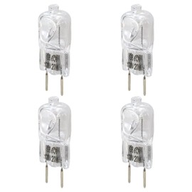 New Version 4pcs Light Bulbs Microwave Oven Light Lamp 120v 20w for GE WB08X10050,Night Light/Stove Light/Surface Light Bulb
