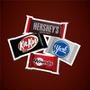 HERSHEY'S Assorted Dark Chocolate Flavored Snack Size, Candy Party Pack,