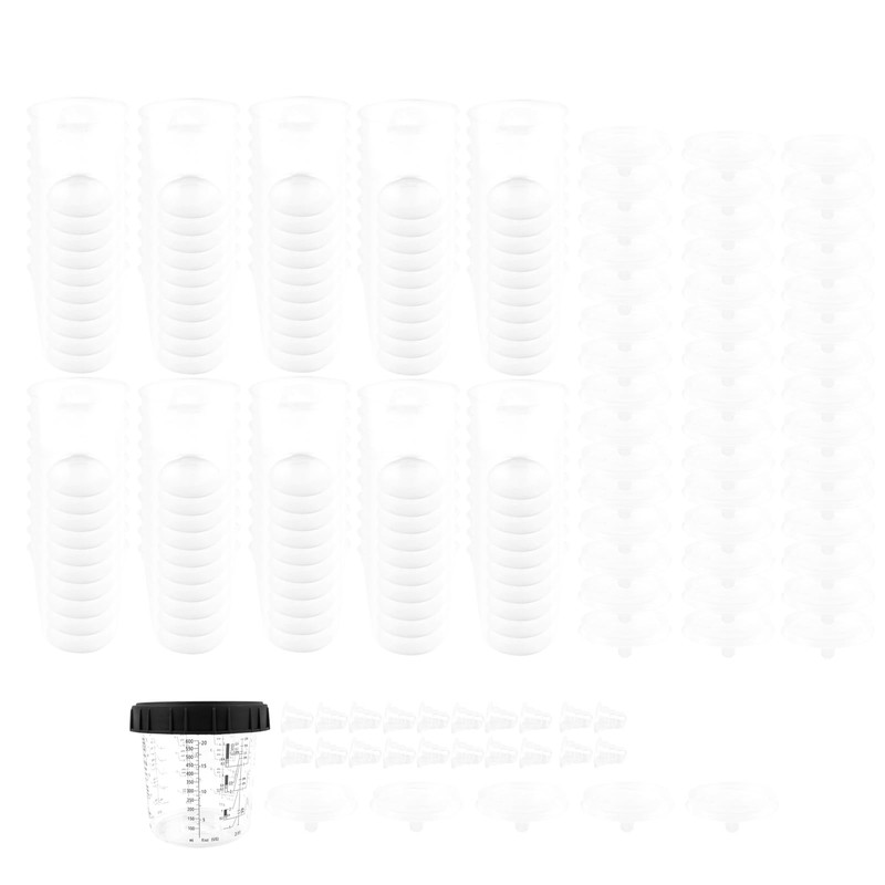 GLOSSY AUTO PARTS Disposable Paint Spray Gun Cup Liners and