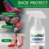 RepelWell Shoe & Boot Stain & Water Repellent (12oz) Eco-Friendly,