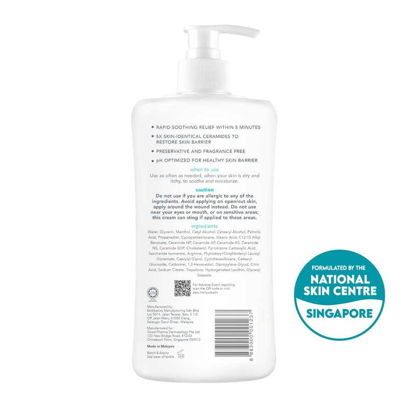 Fast Itching Relief Cream, Anti Itch Lotion for Sensitive Skin,