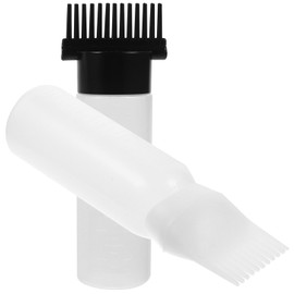 Ipetboom Hair Oil Applicator Bottle Set 120ml Comb End Applicators for Hair Care