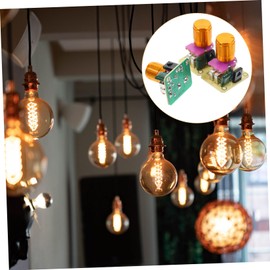 Mobestech Wide Range Bulb Dimmer Potentiometer Easy-use Knob Cap Insulated Bulb Control Switch for Home (Random)
