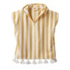 Vertbaudet Baby Bath Poncho Yellow Striped 62/68, Yellow Striped