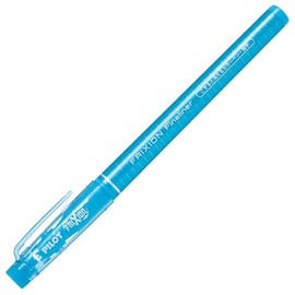 Pilot SFFL-12F-LB FriXion Fineliner Fine Point Color Pen, Light Blue