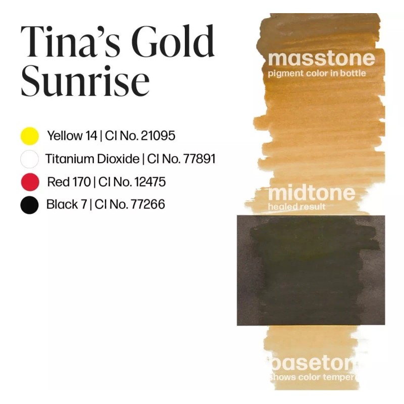 Permablend Gold Sunrise Pigmento Para Micropimentación Cejas