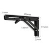 Pack of 2 Folding Bracket Folding Shelf Brackets Angle Shelf