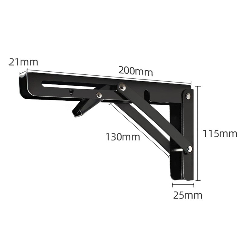 Pack of 2 Folding Bracket Folding Shelf Brackets Angle Shelf