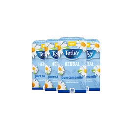 Tetley Pure Camomile Pack of 4 Boxes 80 Teabags