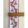 Decorative Ribbon Hummingbirds and Flowers Ribbon, 2 1/2 Inches Wide,