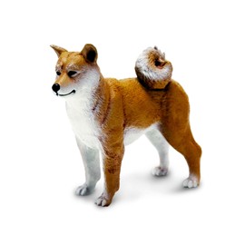 Safari Ltd. Shiba Inu Figurine - Hand-Painted, Lifelike 3" Model Figure - Fun Educational Toy for Boys, Girls & Kids Ages 3+