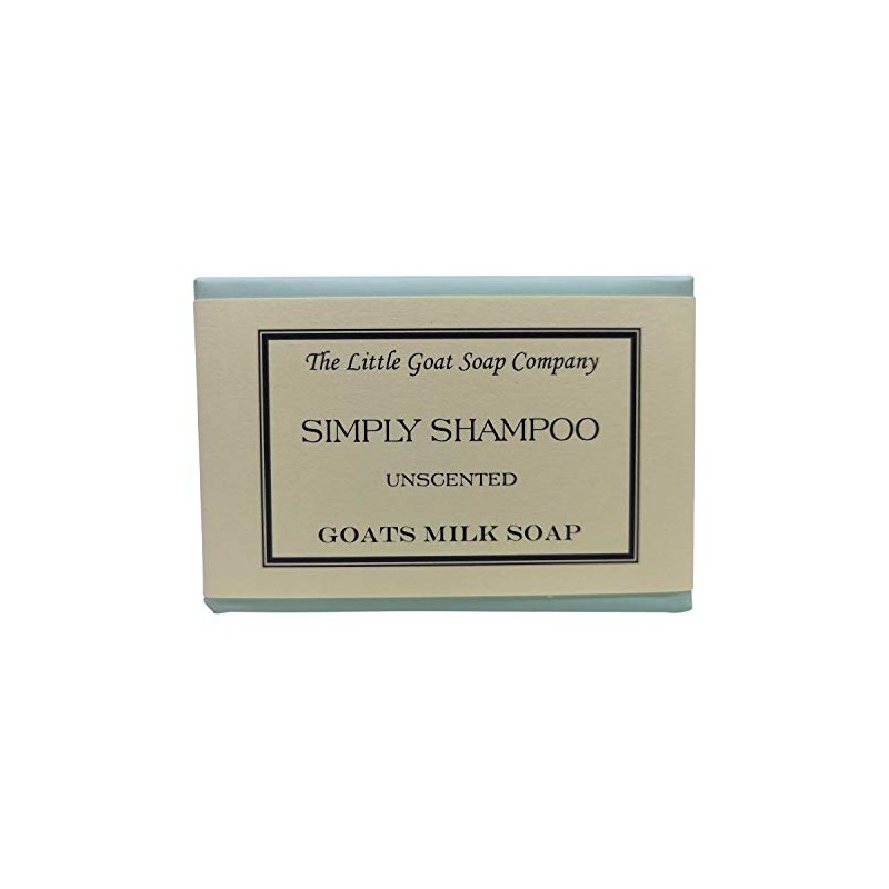 The Little Goat Soap Company Simply Shampoo, Unscented, 100 g
