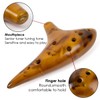 Ocarina,12 Tones Alto C Ceramic Ocarina Musical Instrument with Song