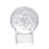 LONGWIN 1.6 Inch Crystal Bubbles Ball Glass Decorative Balls with