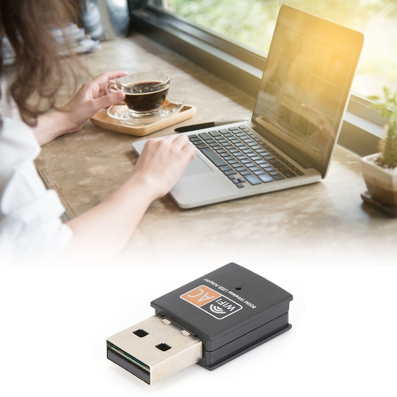 USB WiFi Adapter 2.4G/5G Dual Band Wireless Network Adapter for