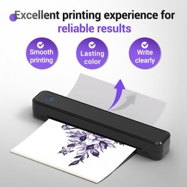 Papel de transferencia de tatuaje, 50 hojas de papel de transferencia para tatuaje, para papel profesional fácil de usar, 4 capas de tamaño A4 para tatuar