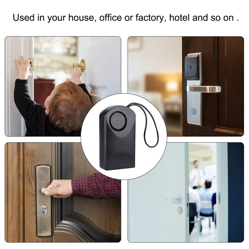 Portable Wireless Touch Sensor Anti-Theft Security Alarm Loud Door Knob