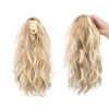 Claw Clip Ponytail Hair Extensions, 14 inch Blonde Hair Extensions