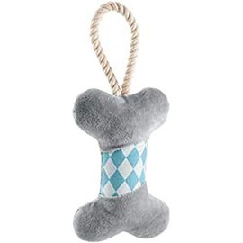 HUNTER Salima Dog Toy for Puppies, Bone, Grey, 18 cm