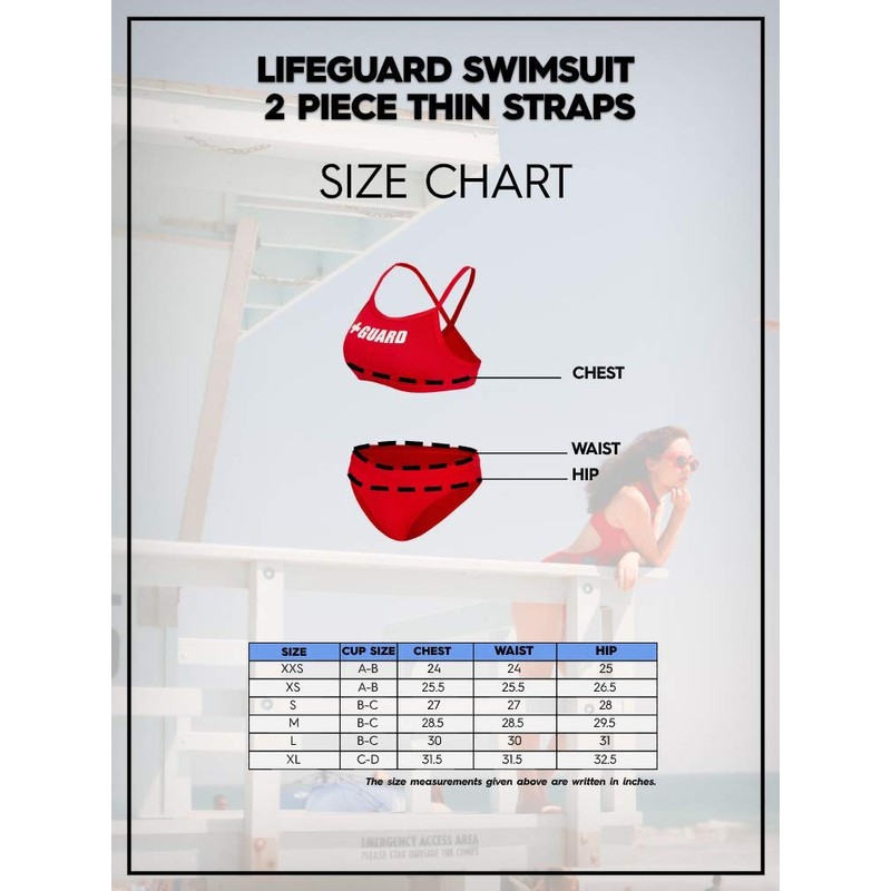 BLARIX Womens Guard Swimsuit 2 Piece