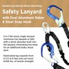 AFP Universal Full-Body Safety Harness with 3 D-Rings, Tongue Buckle