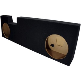 Fits 2001-2014 Ford F250 F350 Crew Cab Dual 12" Subwoofer Box Enclosure ASC