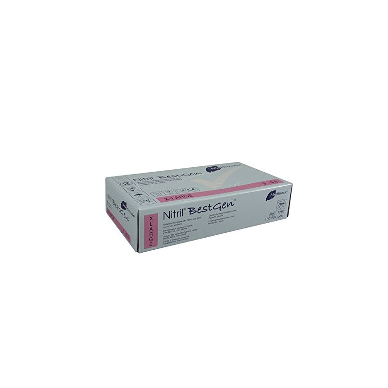 Meditrade 1286XL Nitrile BestGen, Pack of 1 (1 x 100
