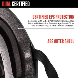 Triple Eight unisex child Little Tricky Dual Certified Youth with EPS Liner (Junior) childrens bike helmets, Pink Rubber, Youth US