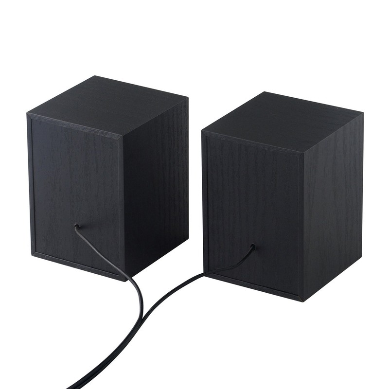 3R Speaker USB Compact [Keeece] with Volume Controller, Black 3R-KCSP02BK