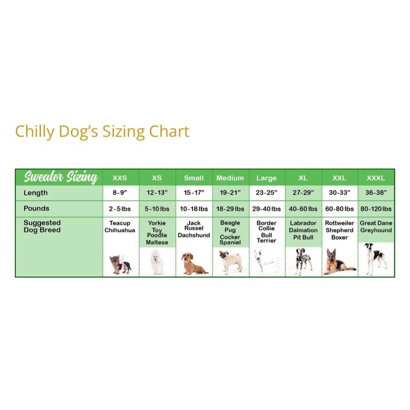 Chilly Dog Buffalo Plaid Pet Sweater - Size Medium