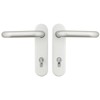 Domoferm 601040000 Latch Furniture on Short Plate with Insert and