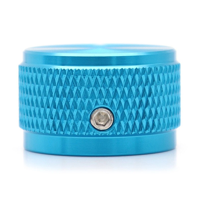Unbranded 4pcs Blue Guitar Knobs Aluminum Alloy Volume Audio Potentiometer